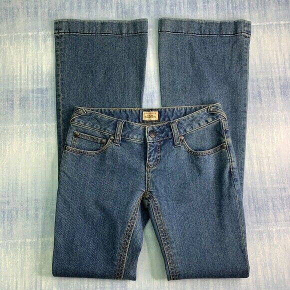 Free People Jeans 26 Low Rise Flare Vintage Cotton - Picture 6 of 8